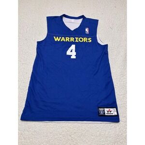 Alleson Athletic Boys Golden State Warriors Jersey Basketball Jersey Size L Blue